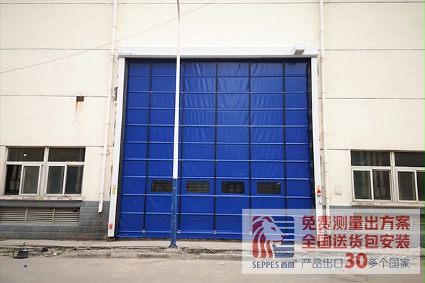 堆积快速门徐州橡胶厂房大门项目 堆积快速门徐州橡胶厂房大门项目