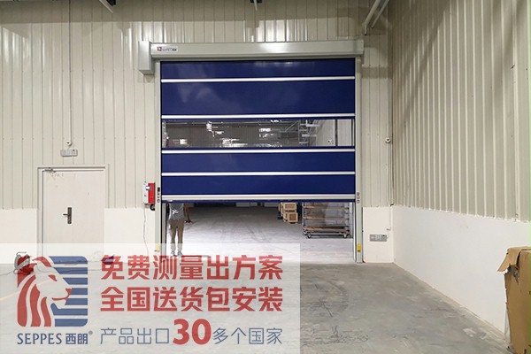 福田汽车车间遥控开门快速卷帘门 福田汽车车间遥控开门快速卷帘门